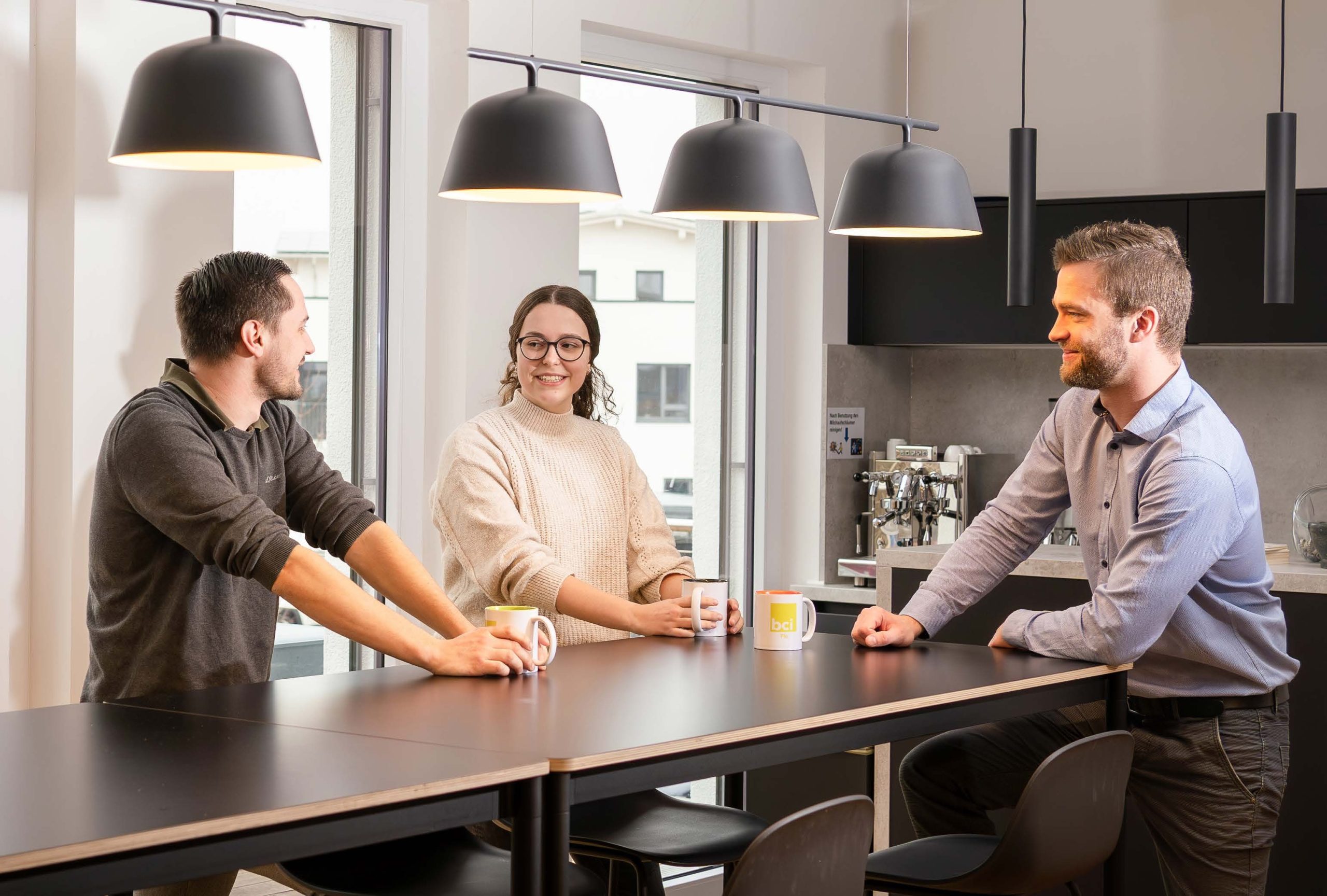 Auf einen Ratsch beim Kaffee